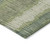 5' X 8' Green Gray And Ivory Striped Washable Indoor Outdoor Area Rug