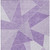 5' X 8' Lilac And Purple Geometric Washable Indoor Outdoor Area Rug