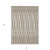 3' X 5' Taupe Beige And Ivory Geometric Washable Indoor Outdoor Area Rug
