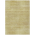 5' X 8' Gold Wheat And Beige Striped Washable Indoor Outdoor Area Rug