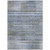 3' X 5' Denim Blue And Sky Blue Striped Washable Indoor Outdoor Area Rug - Denim Blue, Sky Blue