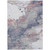 3' X 5' Blush And Gray Abstract Washable Indoor Outdoor Area Rug