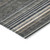 3' X 5' Taupe Beige And Pewter Striped Washable Indoor Outdoor Area Rug