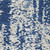3' X 5' Navy Blue And Ivory Abstract Washable Indoor Outdoor Area Rug Transitional Style - Navy Blue, Ivory Color