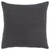 22" Charcoal Striped Cotton Throw Pillow