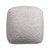 18" Gray Polyester Cube Outdoor Pouf Ottoman