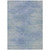 5' X 8' Denim Blue And Sky Blue Abstract Washable Indoor Outdoor Area Rug Transitional Style - Denim Blue, Sky Blue Color