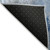 5' X 8' Navy and Gray Abstract Washable Non Skid Indoor Outdoor Area Rug