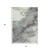 5' X 8' Green And Gray Abstract Washable Indoor Outdoor Area Rug - Green, Gray