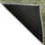 3' X 5' Olive Green And Brown Striped Washable Indoor Outdoor Area Rug