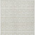 3' X 5' Ivory And Beige Geometric Washable Indoor Outdoor Area Rug Transitional Style - Ivory, Beige Color