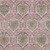 5' X 8' Chocolate Beige And Mauve Medallion Washable Indoor Outdoor Area Rug
