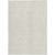 3' X 5' Beige And Ivory Geometric Washable Indoor Outdoor Area Rug