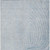 3' X 5' Sky Blue And Silver Abstract Washable Indoor Outdoor Area Rug