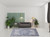 8' X 10' Gray Ivory and Blue Floral Distressed Washable Area Rug Polyester