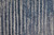 8' Blue Ivory And Gray Striped Distressed Runner Rug