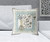 20" x 20" Cream Peacock Blown Seam Floral Indoor Outdoor Throw Pillow Modern Style