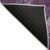 5' X 8' Eggplant Lavender And Ivory Polka Dot Washable Indoor Outdoor Area Rug
