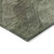 5' X 8' Green And Taupe Abstract Washable Indoor Outdoor Area Rug - Green, Taupe