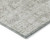 3' X 5' Taupe Beige And Gray Floral Washable Indoor Outdoor Area Rug