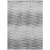 3' X 5' Gray And Charcoal Abstract Washable Indoor Outdoor Area Rug
