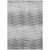 3' X 5' Gray And Charcoal Abstract Washable Indoor Outdoor Area Rug