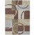 5' X 8' Brown And Ivory Geometric Washable Indoor Outdoor Area Rug - 880016676686
