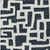 5' X 8' Black And Ivory Abstract Washable Indoor Outdoor Area Rug Transitional Style - Black, Ivory Color