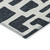5' X 8' Black And Ivory Abstract Washable Indoor Outdoor Area Rug Transitional Style - Black, Ivory Color