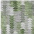 5' X 8' Green And Fern Green Geometric Washable Indoor Outdoor Area Rug