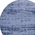 4' Denim Blue And Navy Blue Round Abstract Indoor Outdoor Area Rug