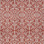3' X 5' Red And Ivory Damask Washable Indoor Outdoor Area Rug