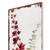 42" White Orange And Brown Solid Wood Garden Stake