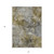 5' X 8' Taupe Brown And Gray Abstract Washable Indoor Outdoor Area Rug