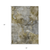 5' X 8' Taupe Brown And Gray Abstract Washable Indoor Outdoor Area Rug