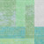 5' X 8' Sage Mint Green Teal Blue And Ivory Geometric Washable Indoor Outdoor Area Rug