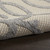 6' X 9' Cream And Gray Trellis Indoor Outdoor Area Rug