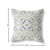 26” White Green Paisley Indoor Outdoor Throw Pillow