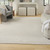 10' X 14' Ivory And Gold Indoor Outdoor Area Rug