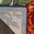 12' X 15' Ivory Green Orange Blue And Red Floral Indoor Outdoor Area Rug