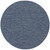 8' Navy Blue And Ivory Round Geometric Indoor Outdoor Area Rug
