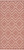 2' X 4' Coral And Orange Geometric Indoor Outdoor Area Rug