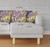 20" Purple Yellow Springtime Indoor Outdoor Throw Pillow