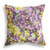 20" Purple Yellow Springtime Indoor Outdoor Throw Pillow