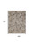 9' X 12' Brown And Ivory Palm Leaf Indoor Outdoor Area Rug