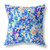 26" Bright Blue Springtime Indoor Outdoor Throw Pillow