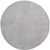 10' Gray And Silver Round Indoor Outdoor Area Rug