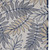 10' X 13' Ivory And Blue Indoor Outdoor Area Rug