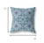 20" Blue Aqua Cloverleaf Indoor Outdoor Throw Pillow