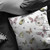 26" White Butterflies Indoor Outdoor Throw Pillow